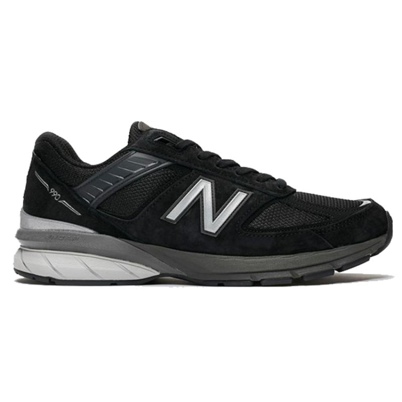 New Balance 990v5 Black Silver Sneakers M990BK5(D Width)