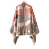 Imitation Cashmere Scarf Women'S Fashion Versatile Thickened Warm Long Scarf Shawl Fringed Decorative Scarf