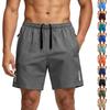 Herren Übergröße Sommer Schnelltrocknende Badeshorts Lässig 5 Zoll Sportshorts Leicht Atmungsaktiv Elastischer Bund Kordelzug