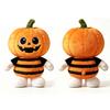 Halloween Pumpkin Wizard Plush Toy, Cute Stuffed Doll Gift for Kids, Fun Soft Toy