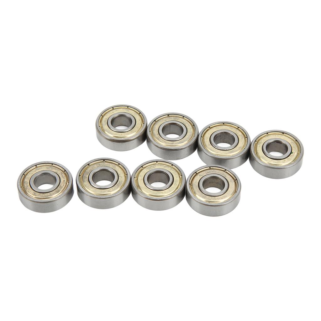 8 Pièces Roulement à Billes 608ZZ ABEC 11 Acier au Carbone Scellé Roulements de Skateboard 8x22x7mm pour Patins à Roulettes Planches de Danse