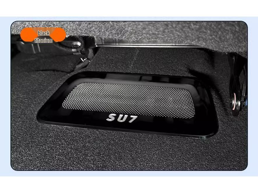 Dustproof Anti-Clog Air Vent Cover for Xiaomi SU7 Under-Seat, Rear AC Cover, Mod Decorative Accessory