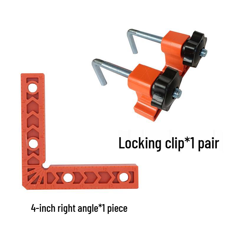 Right Angle Splicing Positioner, Woodworking Tool - 90°/45° Ruler Fixer