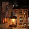 Antike Neue Stil Industrielle Holz Wandleuchte Rustikale Wandlampe Wandleuchte Dekorieren Eisen Metallkunst für Bar Loft Flur