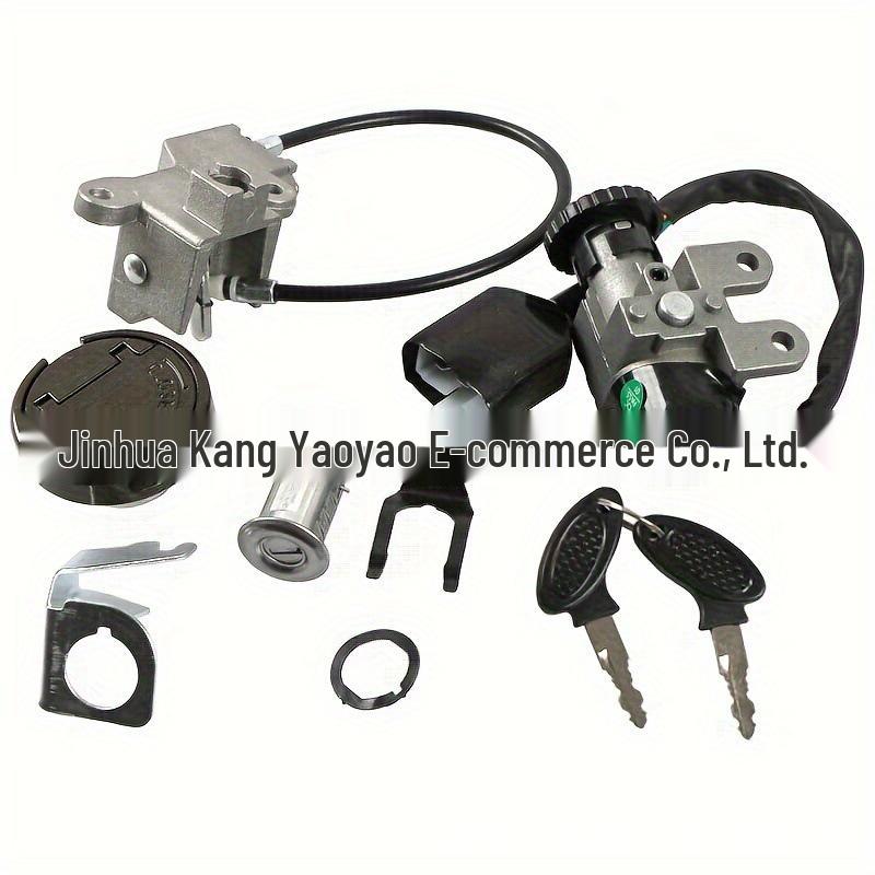 

5-Pin GY6 50cc Ignition Switch & Fuel Cap Set for Scooter or Moped 50cc