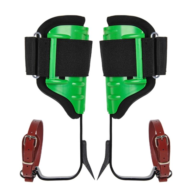 

Outdoor Tree Climbing Spikes Pedal Tool Adjustable Climbing Spur Tool Mountaineering Spikes for Climbers Logging Hunting 1