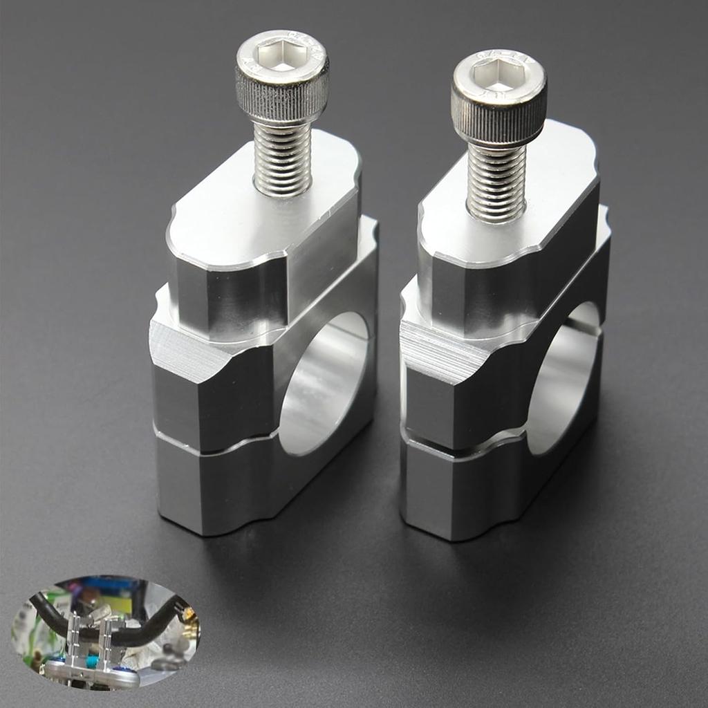 1 1/8" 28mm Standard Lenker Lenker Fat Bar Erhöhungen Halterungen Klemmen Universell Motorrad Dirt Bike ATV Roller CNC