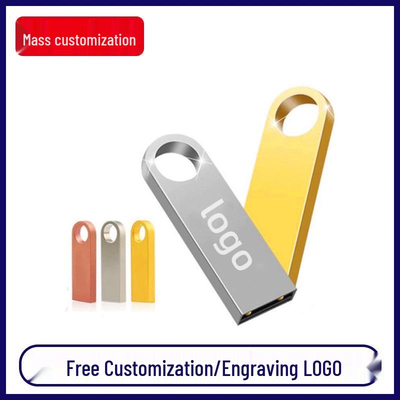 Customized Metal Car USB Flash Drive with Laser Engraving 