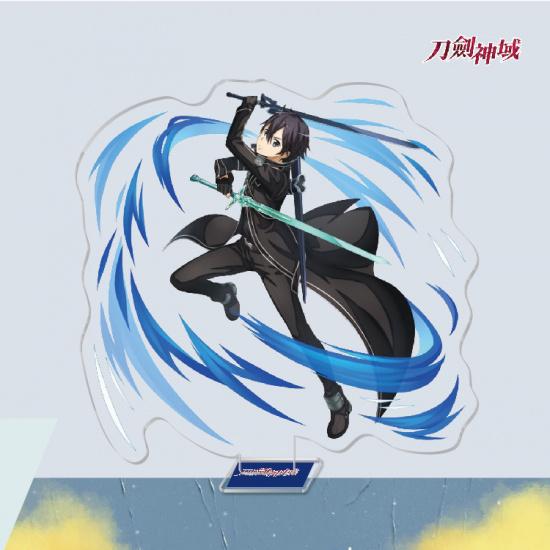 Anime Game Merchandise Sword Art Online Acrylic Stand Figures Kirito Asuna Sinon