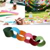 Pack Of 100 Colorful Rainbow Paper Chains For Kids Birthday Party Classroom Decorations Preschool Activities And Festival Event
