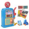 Simulation Gas Station Scene Model Toys Sound Light Music Children Educational Toy
