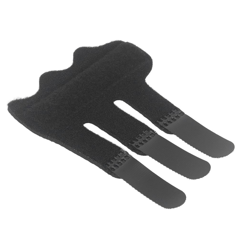 Finger Splint 3 Strap Soft Breathable Adjustable Trigger Finger Brace for Fixing