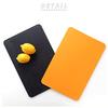 Mac Premium Elastomer Antibacterial Cutting Board, Dishwasher Safe (Black)