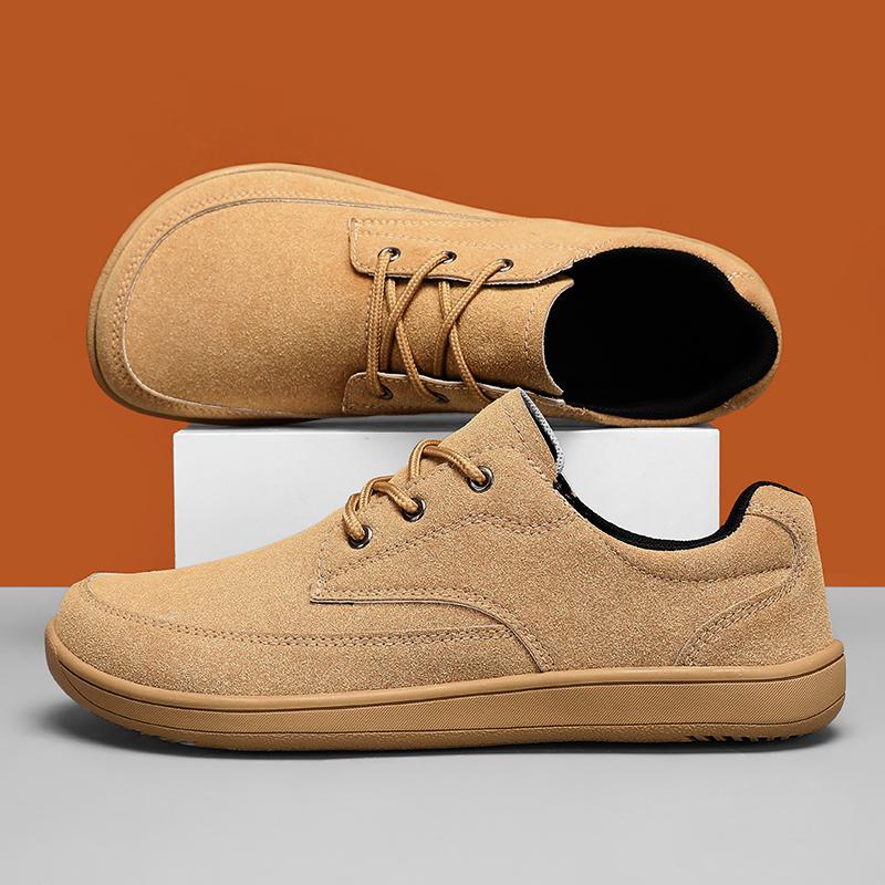 TUINANLE Schuhe mit breiter Zehenbox: Herren Outdoor Übergröße Schwarz Weite Zehenpartie Freizeit-Sneaker Größen 39–48