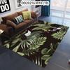 Green Plants Leaves Animals Large Rugs Carpets Living Room Bedroom Decorative Floor Mats Anti -Slip Washable Table Mats Alfombra