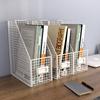 Sturdy Metal Desktop File Organizer and Bookshelf
