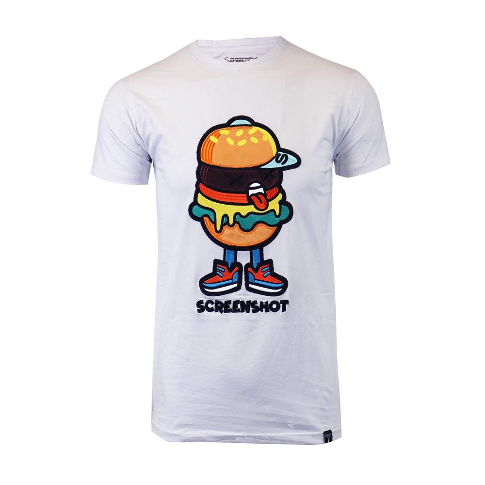 2024 American Trend Bear Printed Fashion T-Shirt Hip Hop Streetwear Men's Women's Swag Cotton Harajuku  Oversized T Shirt