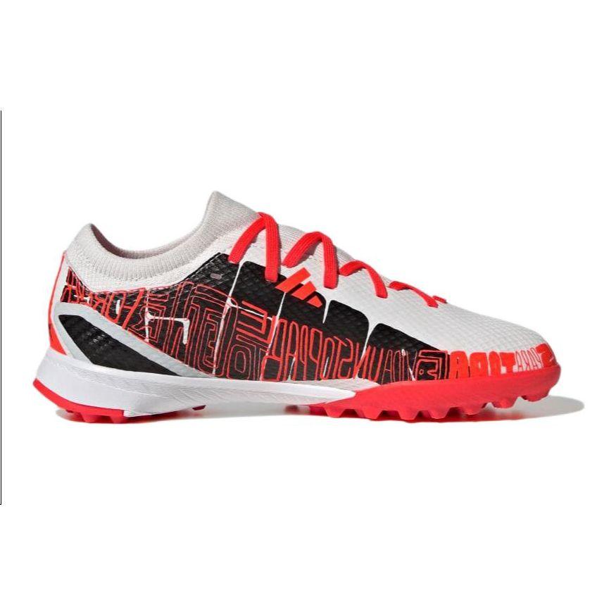 Adidas X Speedportal Messi.3 TF J White Solar Red Kids Sneakers Cloud-White Core-Black GW8396