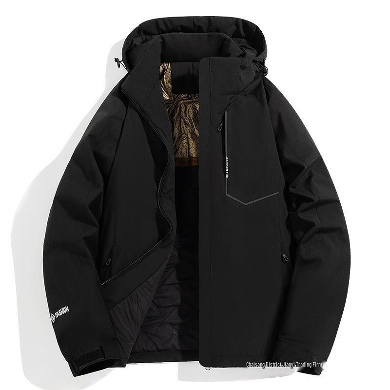 2025 Couple’s Warm Graphene Hooded Cotton Jacket - Men's Winter Mountaineering Outerwear