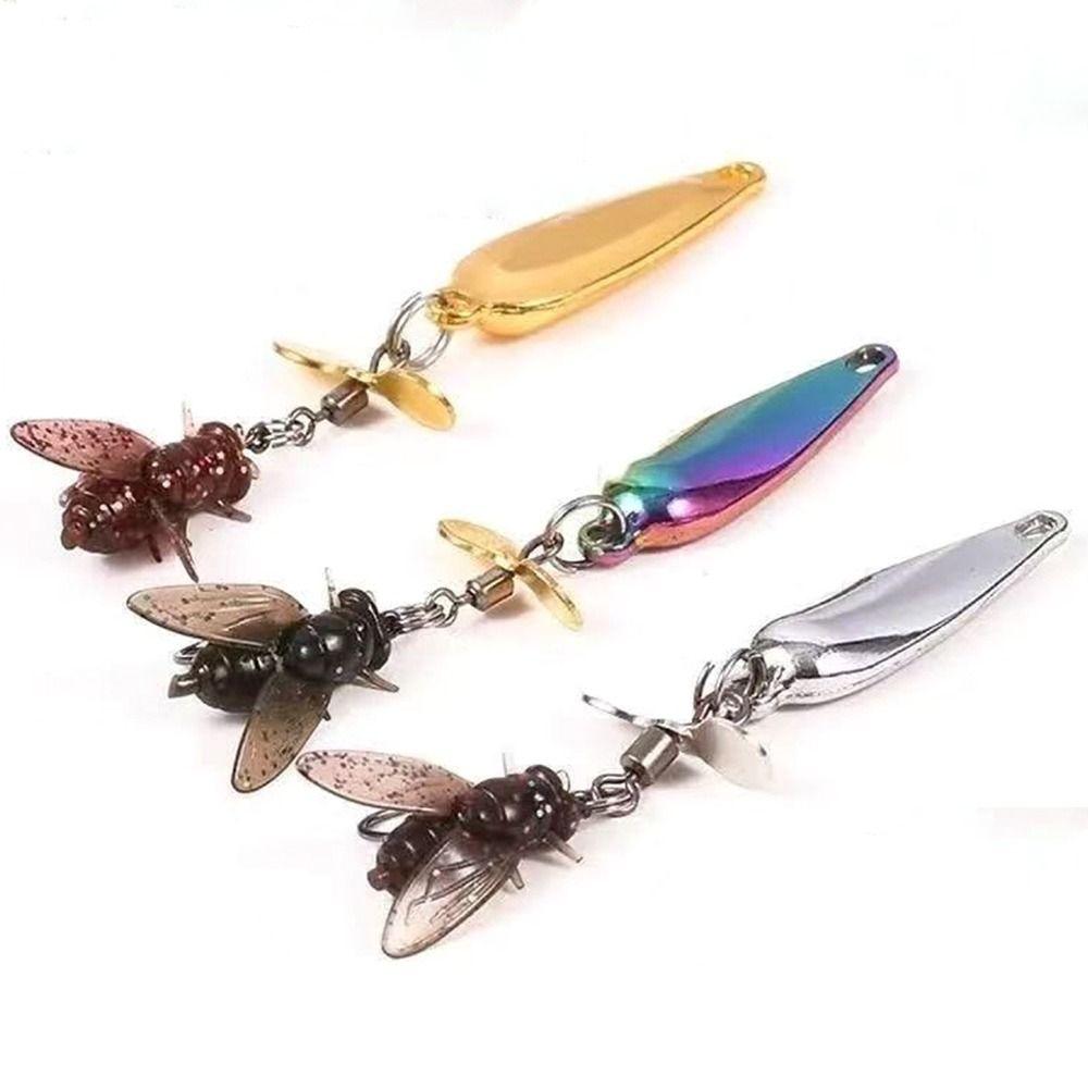Angling Gear Fishing Spinner Baits Metal Propeller Fishing Bait  for Fish Catching Accessories