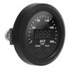 Car Exhaust Gas Temperature Gauge 2?116in 52mm Ultra Thin 0?1800 Fahrenheit  Red LED Universal with Sensor