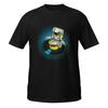 Astronaut DJ In Space – Retro Pop Art Music Graphic Design - Short-Sleeve Unisex T-Shirt