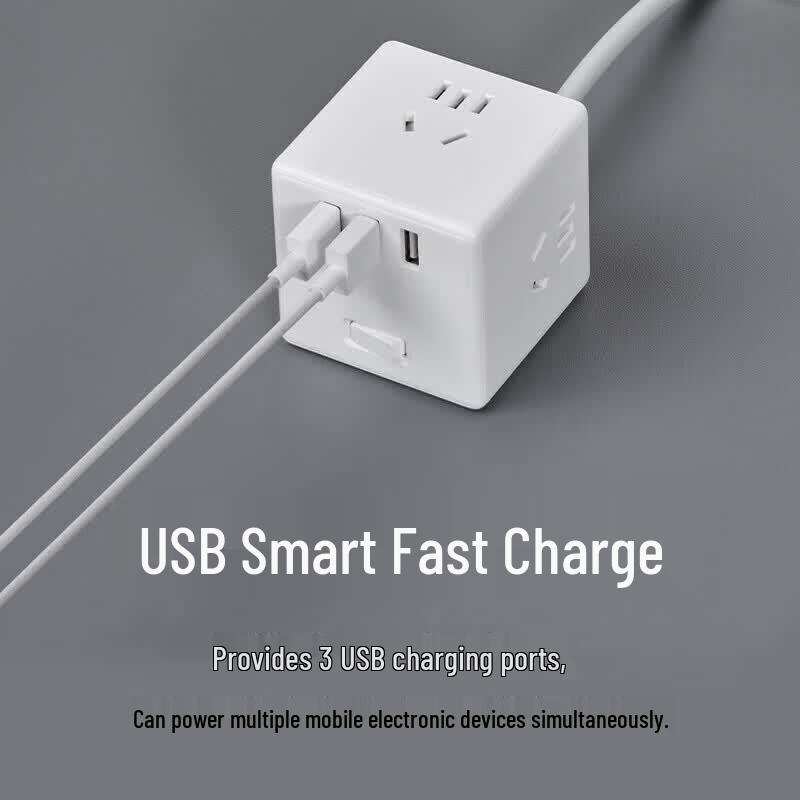 Xiaomi Mijia Cube Wired Smart USB Power Strip