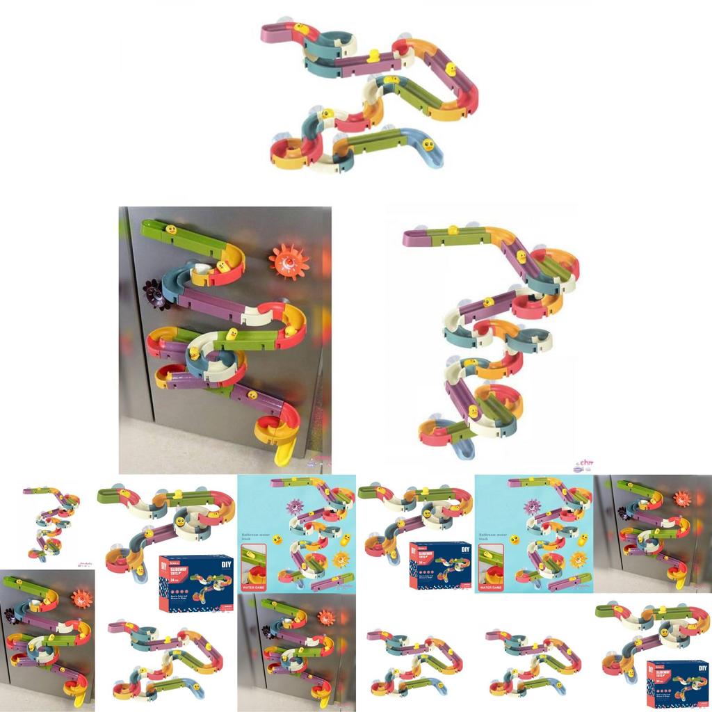 Fun Duck Bathroom Diy Water Track Toy For Kids