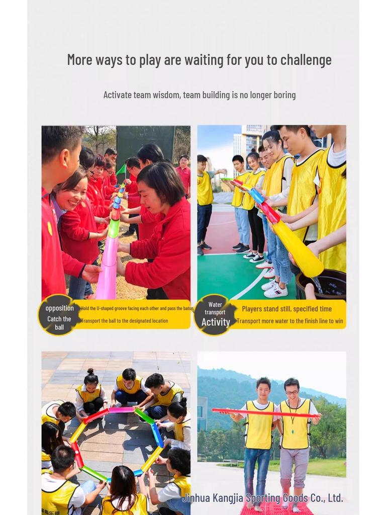 Thousand Mile Marbles: U-shaped Trough Team Game – Outdoor Fun Activity & Puzzle Equipment