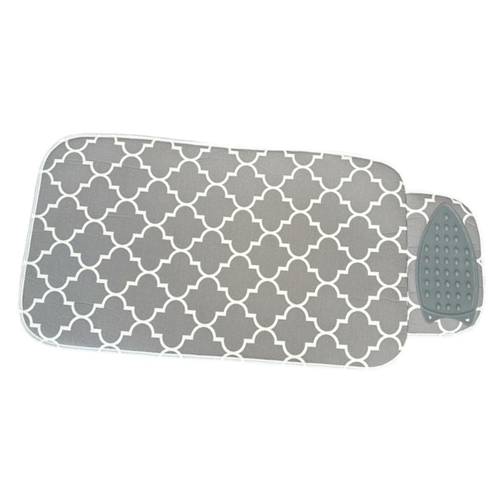 Portable Ironing Pad 84 x 48 cm Anti Scalding Travel Mat Multipurpose Thick Heat Resistant