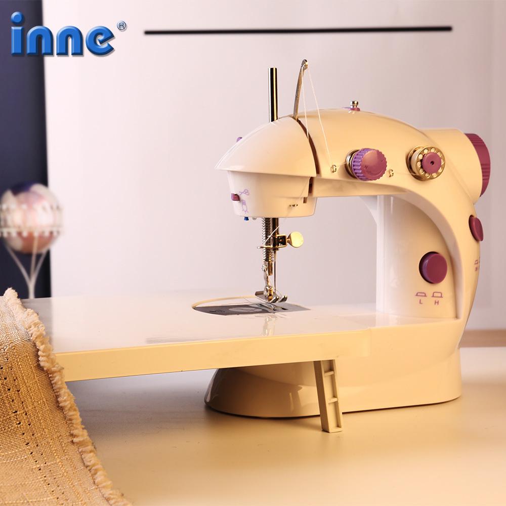 Sewing Machine Portable Mini Desktop Foot Pedal Night Light Household Straight Line Cutter Automatic Winding Mending