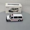 596 1:64 Ford E-Series Vans - Chicago IL Feuerwehr Simulation Legierung Mini Automodell Sammlung Ausstellung Geschenk Spielzeug