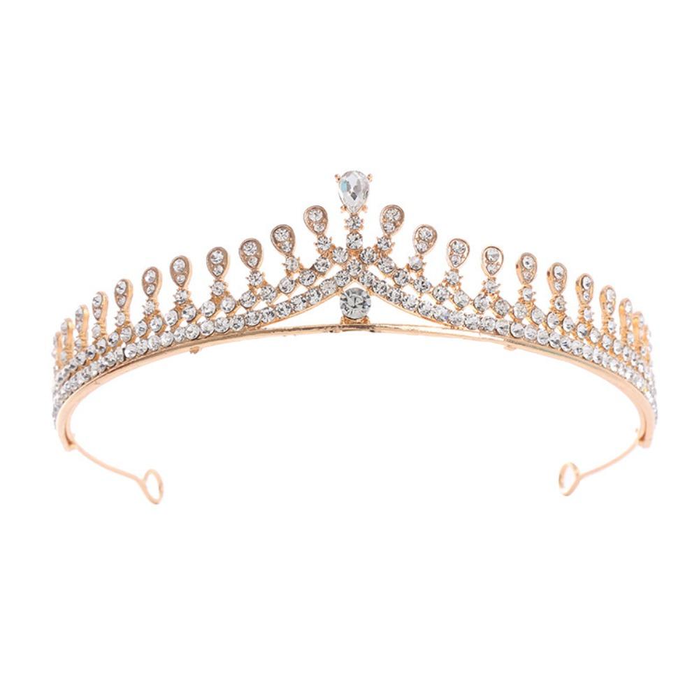 Hair Jewelry Crystal Bridal Crown Zircon Princess Tiara Diadem Wedding Hair Jewelry Girls