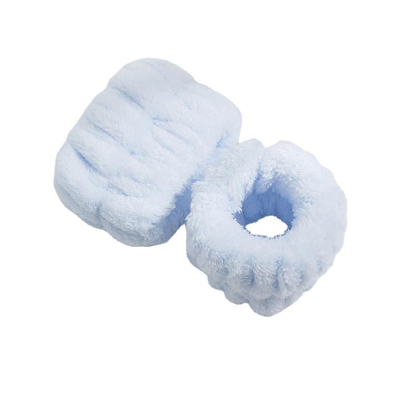 2/4/8PCS Reusable Wrist Washband Microfiber Wash Towel Band Wristband for Washing Face Women Girl Yoga Sport Wrist Sweatband