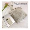 IELGY Shoulder Woven Tote Bag Beach Bag