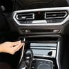 Auto Styling Center Konsole Volumen Rahmen Dekoration Abdeckung Trim Aufkleber Für BMW 3 Serie G20 G28 Innen