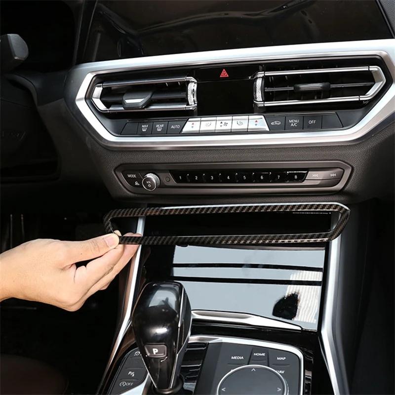 Car Styling Consola Centrală Volum Cadru Decorativ Absorbant Decorat Pentru BMW Seria 3 G20 G28 Interior