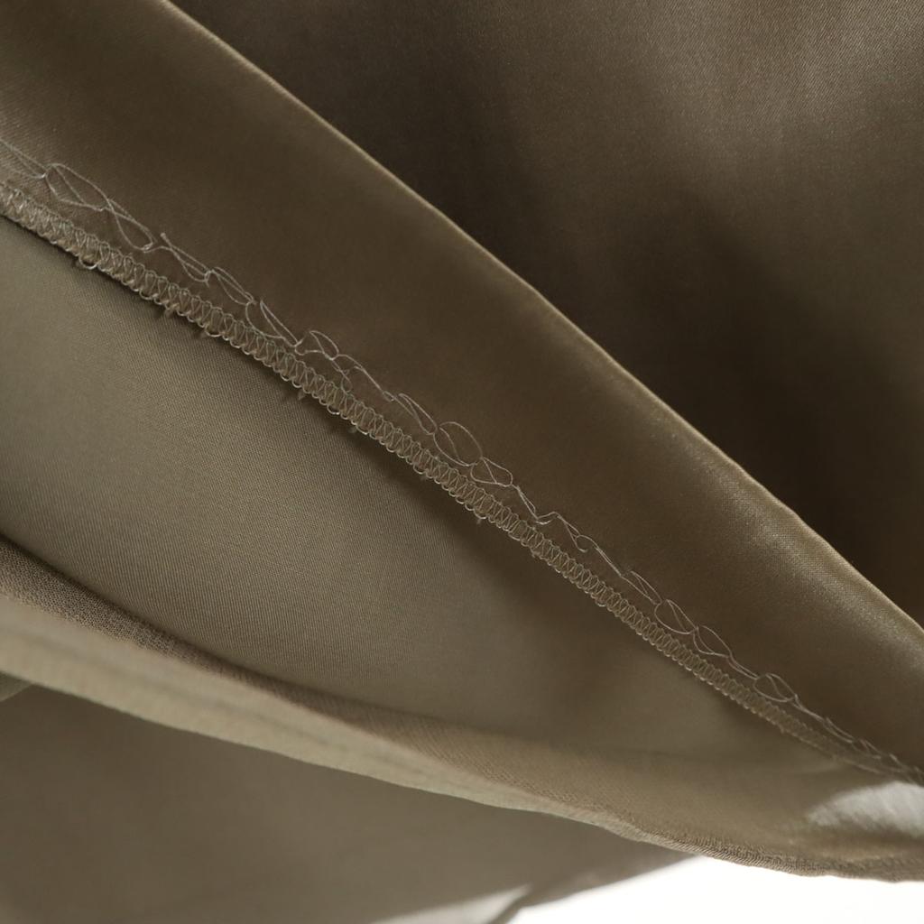 Max Mara Made In Italy Mimole Length Tight Skirt 36 Khaki Gray System Women Used