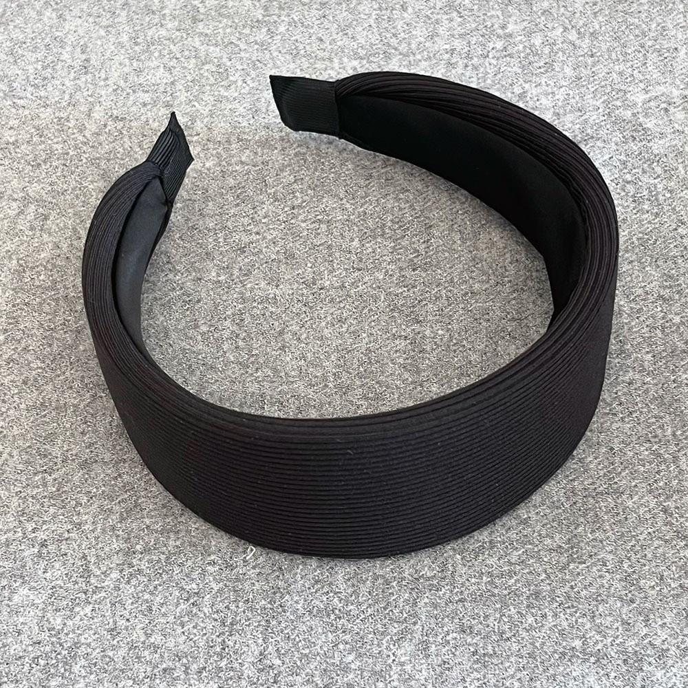 New Candy Color Extra Wide Headbands Fabric Covered Non-slip Hairbands Thick Head Hoop Women Girls