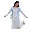 Plus-Size Korean-Style High-Quality Gentle Spaghetti Strap Summer Dress