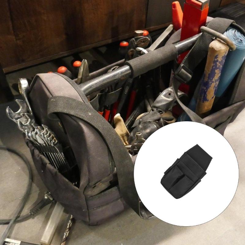Hardware Waist Mount Utility Pouch Fire Resistant Construction Multi Pocket Layout Adjustable Strap For Tool Equipment Safety