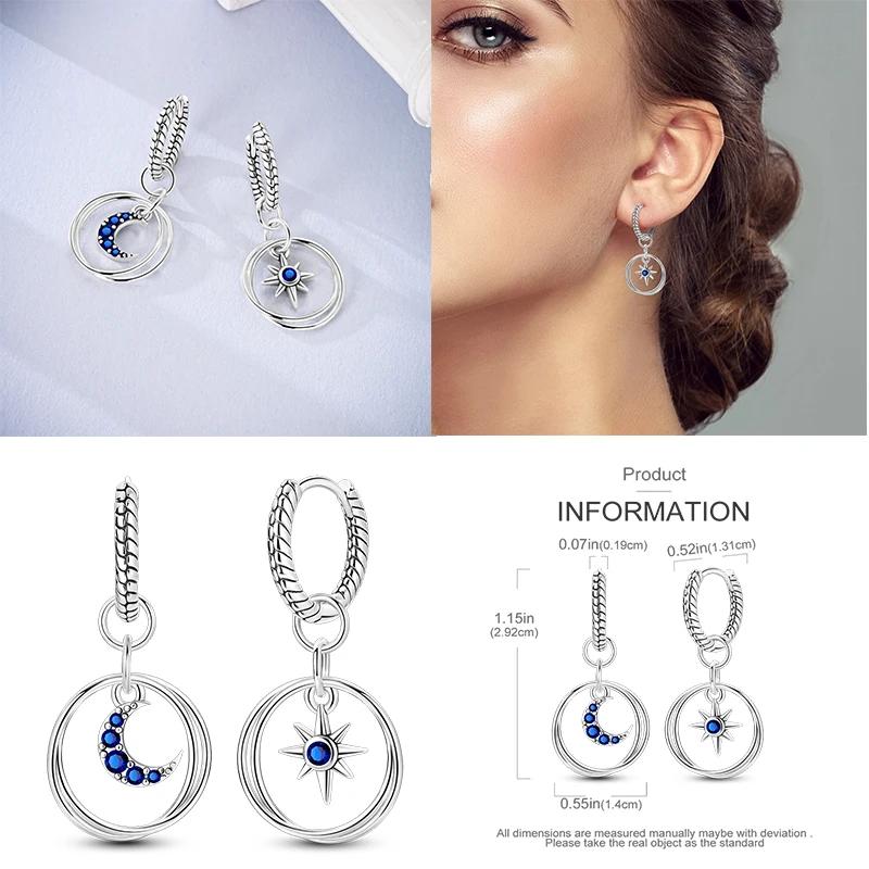 Original Design 925 Sterling Copper Luminous Firefly Pendant Earrings For Women's Luxurious Wedding Anniversary Zircon Gifts