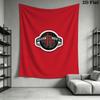 Rockets Logo Design Threepiece Set 1 Duvet Cover 2 Pillowcase Without Core Bedding Set Soft And Comfortable Christmas Birthday Gift