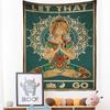 Seven Chakras Tapestry Wall Hanging Psychedelic Witchcraft Hippie Aesthetics Home Decor Meditation Room