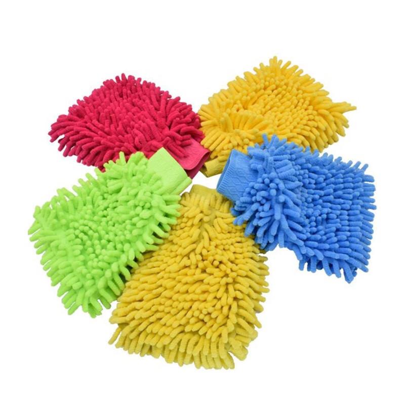 Laobaojia Chenille Double-Sided Cleaning Glove