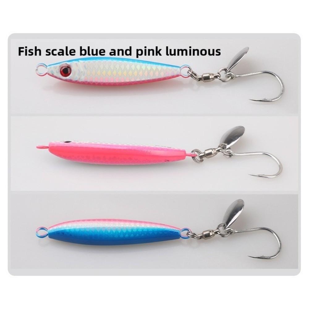 30g/40g Glow Shore Jig Spinnerhook Boat Fishing Lure Premium Quality Jigging Lure  Boat Fishing