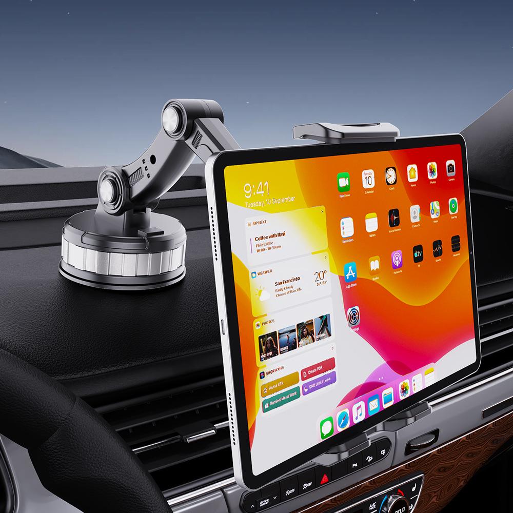 Universal Anti-Shake Suction Cup Car Phone and Tablet Holder for Dashboard Navigation