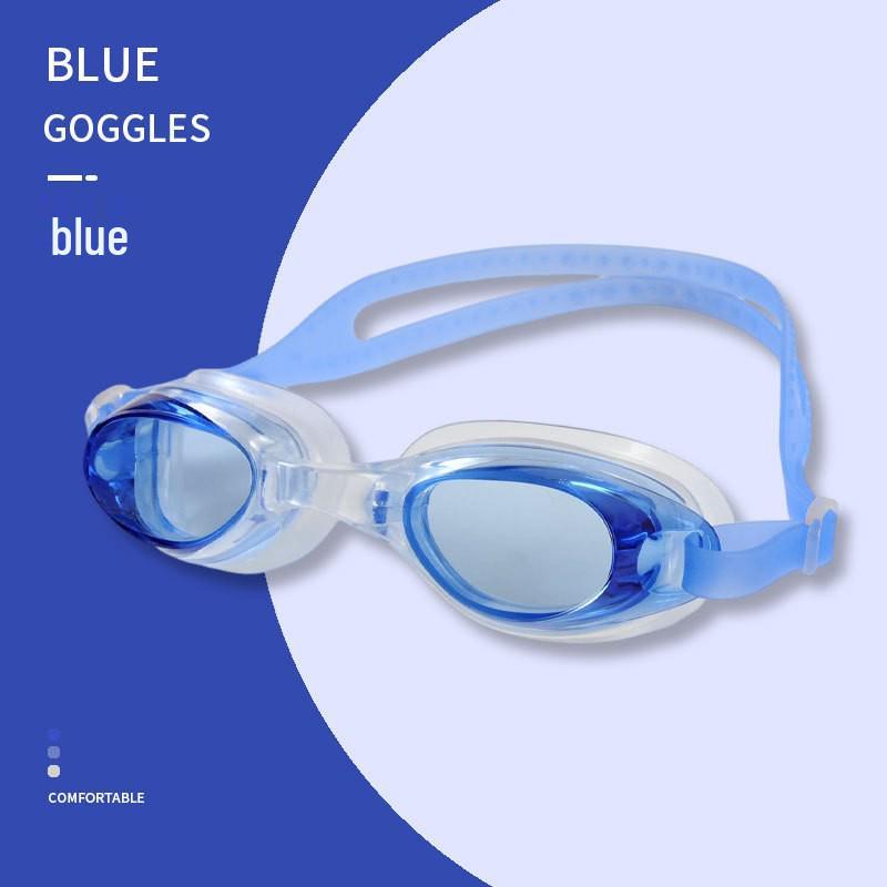 Unisex Waterproof Anti-Fog HD Silicone Swimming Goggles