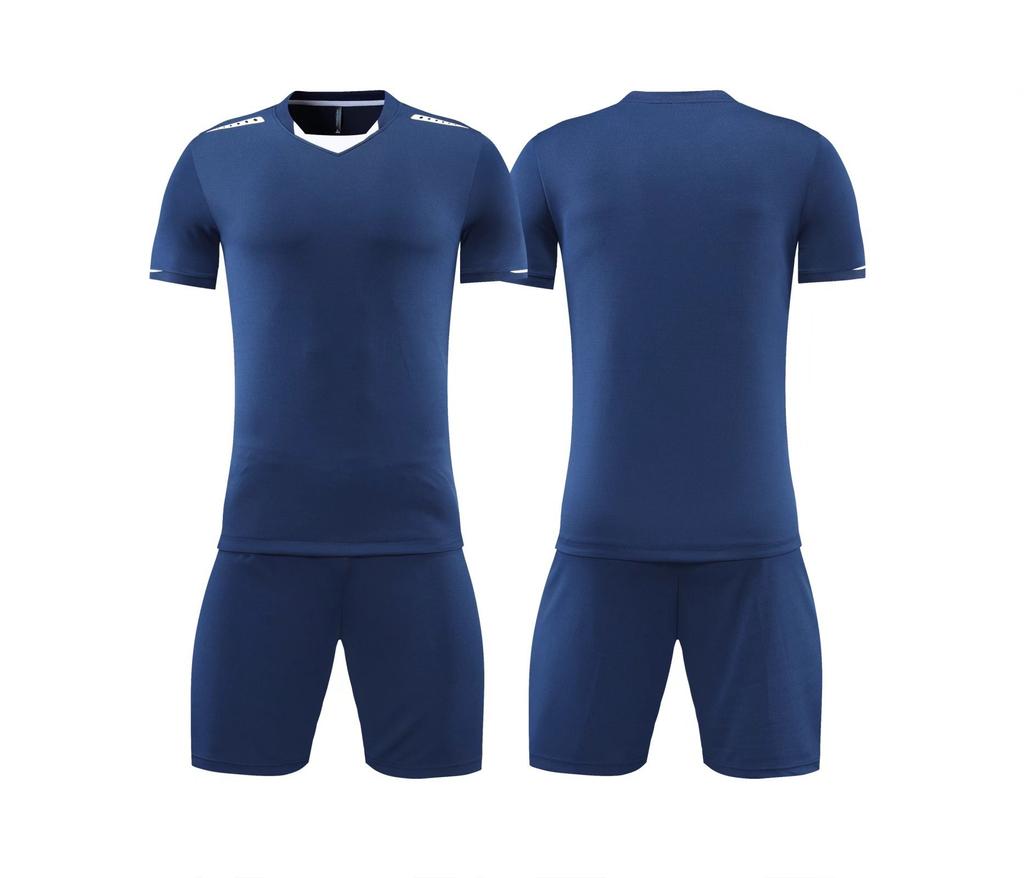 Children'S Football Jersey Set Men'S Printed Short-Sleeved Student Sports Football Jersey Team Game Training Jersey Printing