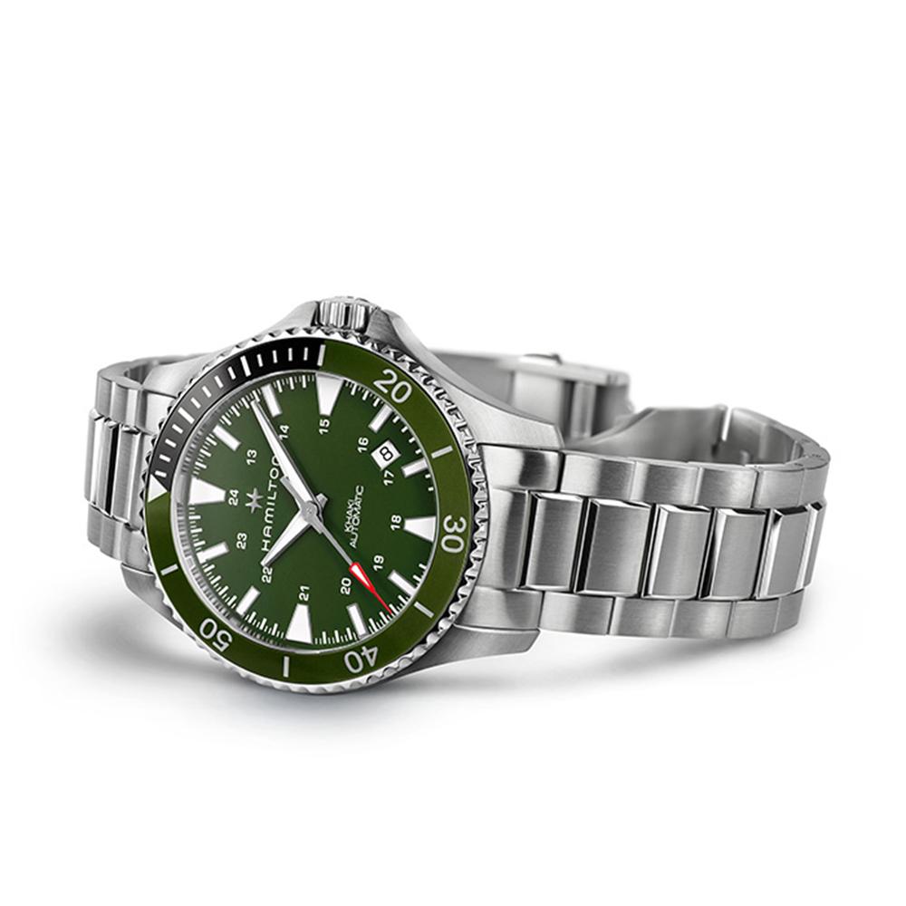 Hamilton H82375161 Khaki Navy Scuba Auto 40mm Khaki Dial Metal Men's Watch